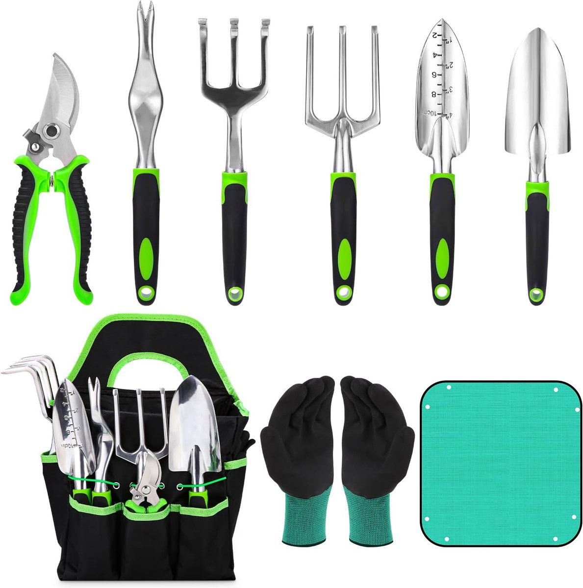 tuin gereedschap set - 1 stuk - duurzaam materiaal - ideaal voor tuinonderhoud - ShopVlot