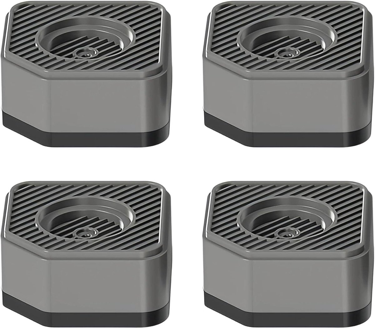 Wasmachine voeten 4 stuks - Antislip en trillingsdempend - Vermindert geluid tijdens gebruik - ShopVlot