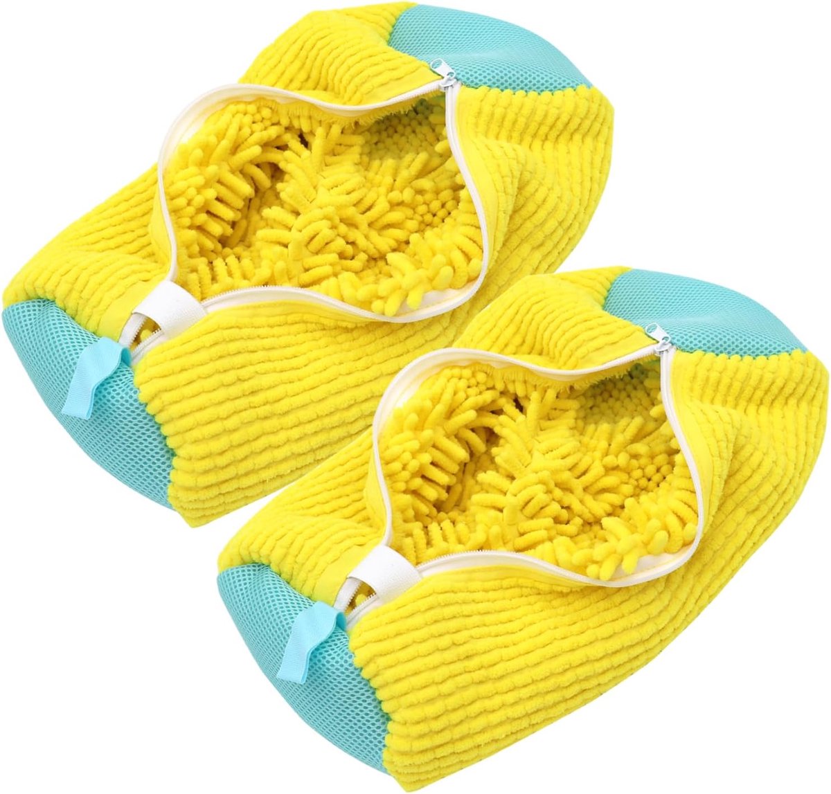 Washandschoen 2 stuks - herbruikbaar - waterdicht - ideaal voor het reinigen van schoenen - ShopVlot