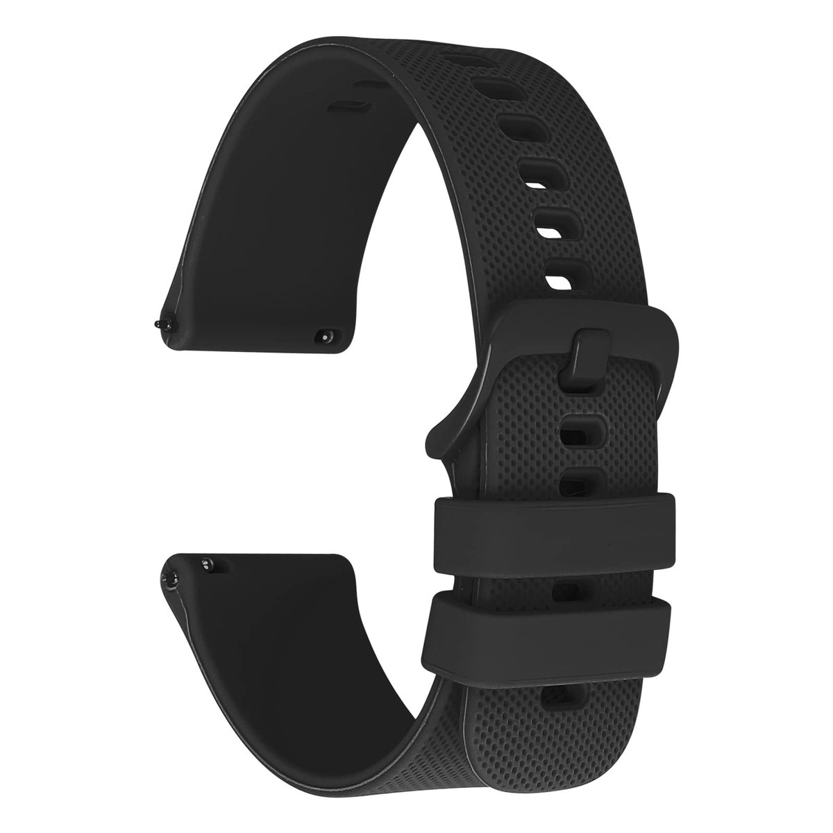 Horlogeband 22 mm - Siliconen rubber - Waterdicht en zacht - Ideaal voor dagelijks gebruik - ShopVlot