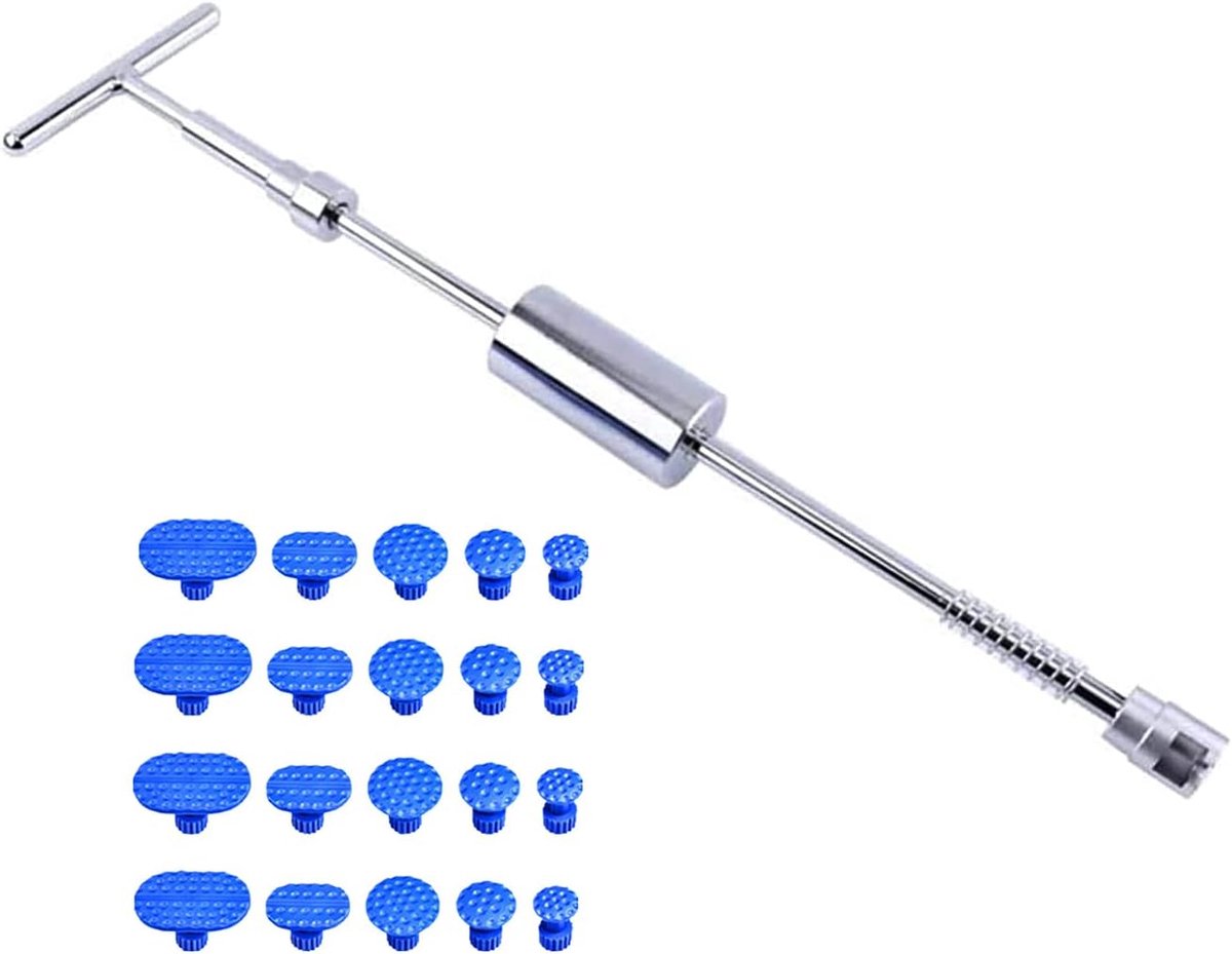 Dentschade verwijderaar - Puller Tool met 20 tabs - Slepen en trekken - Geschikt voor auto, motor en meer - SnelShoppen