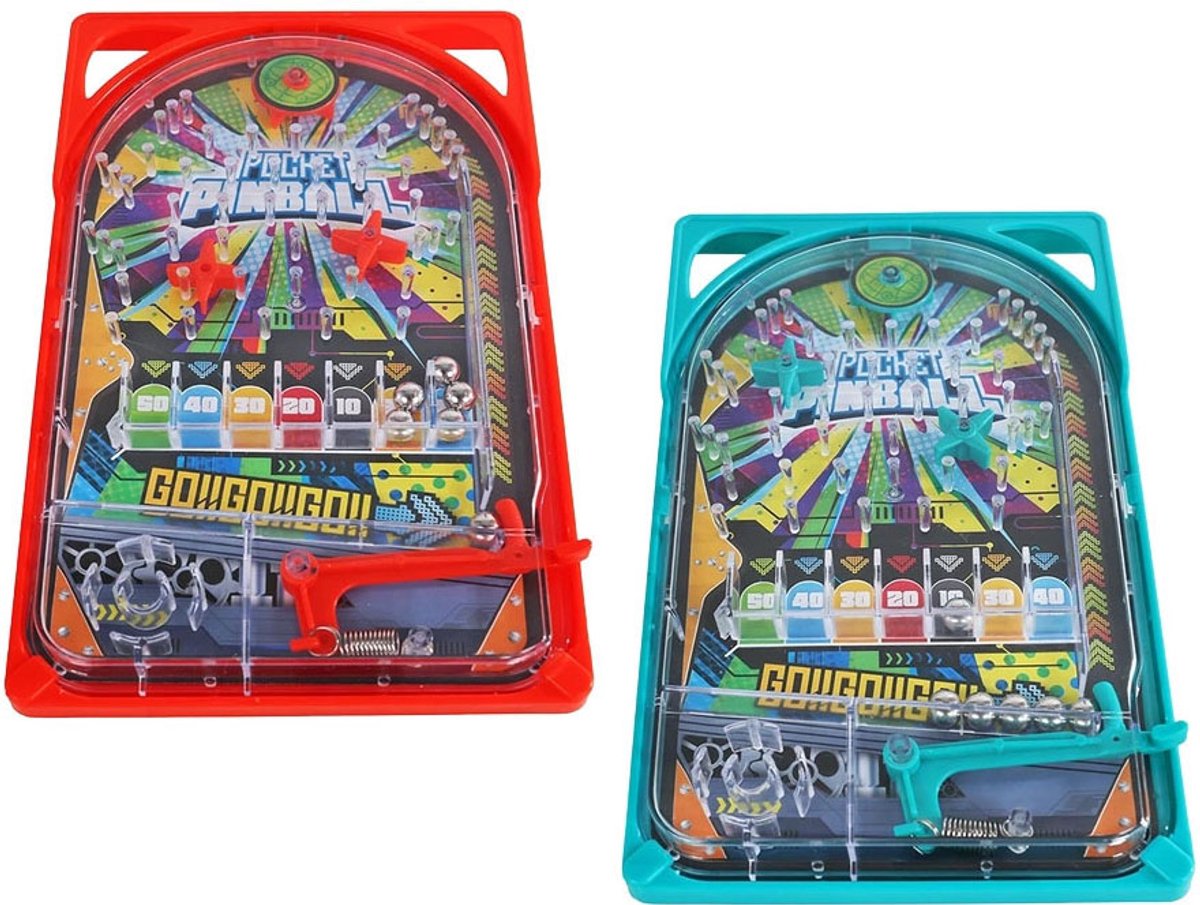 Pinballspel - 18x11cm