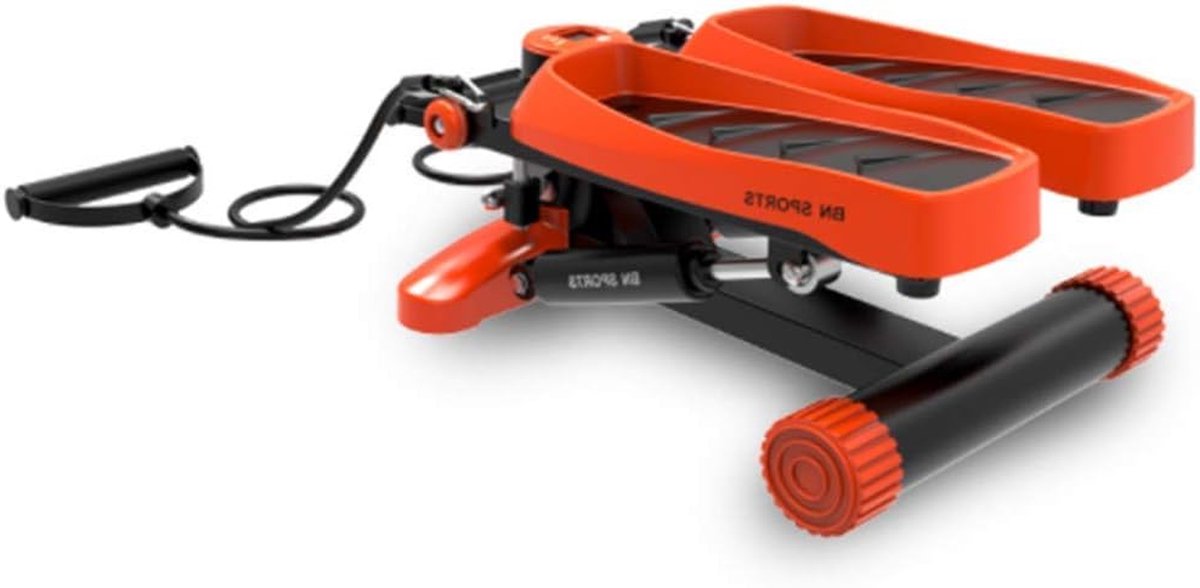 Stepper Fitness Machine - Mini Stepper Loopband - Thuis Trainen - Unieke Hoekpedaal Aanpassing - Compact Ontwerp - Zwart