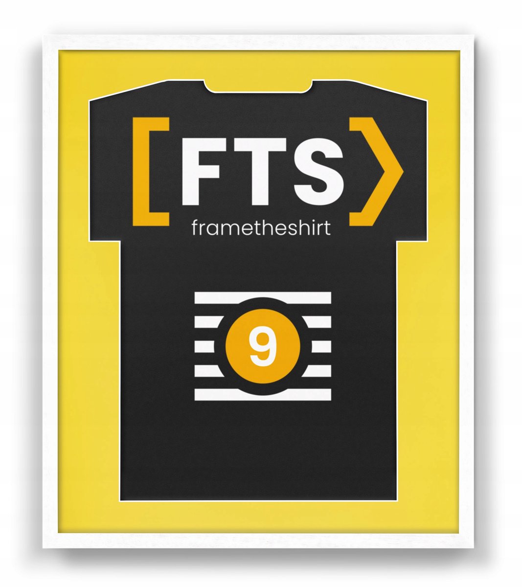 FTS BASIC Sportshirt Fotolijst - Zelfmontage, Uniek Ontwerp