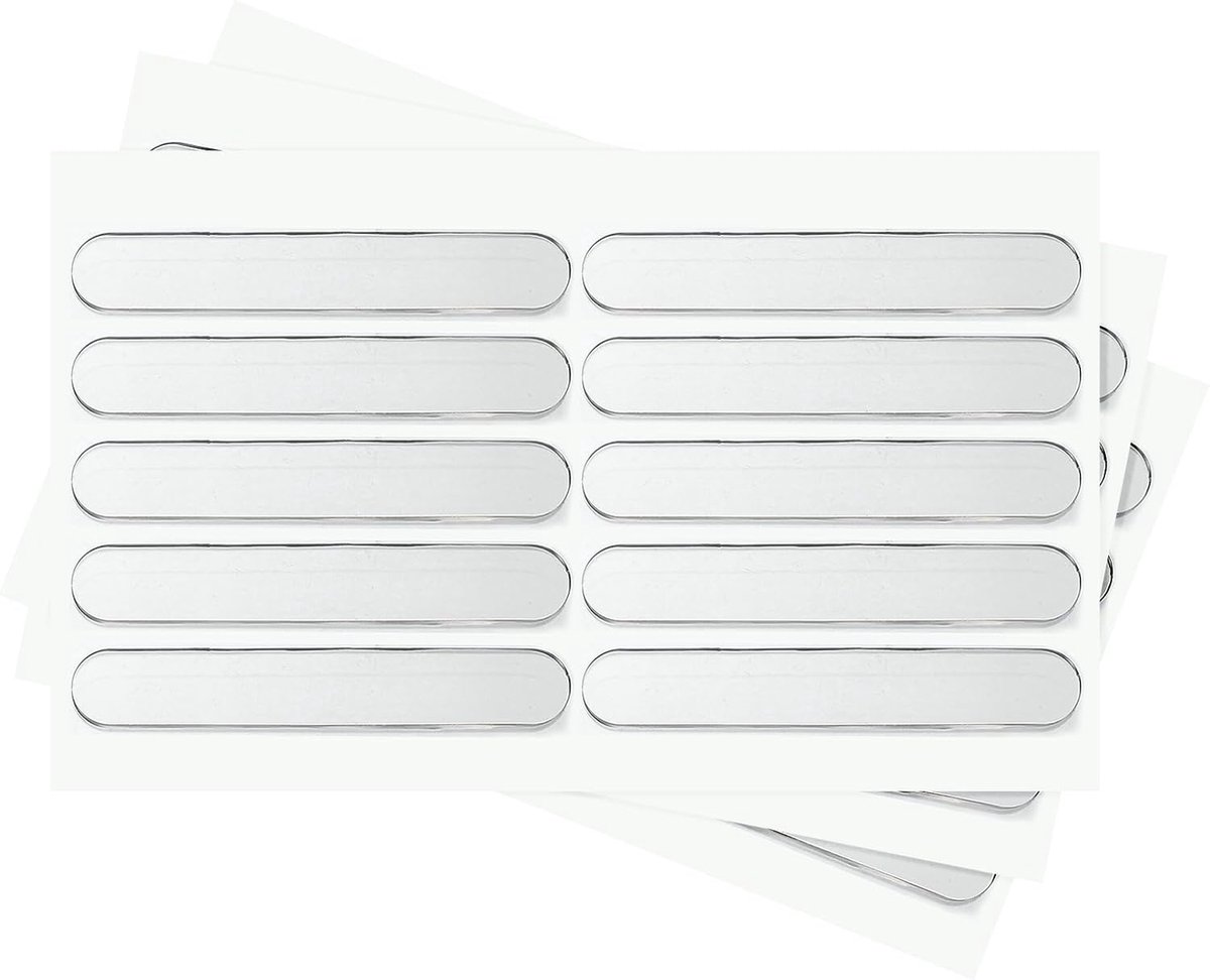 Zelfklevende rubberen bumperstrepen 6,4 x 1,0 cm, 30 stuks doorzichtige kastdeurbumper geluiddempende bufferpads ter bescherming van meubels kast lade stoel