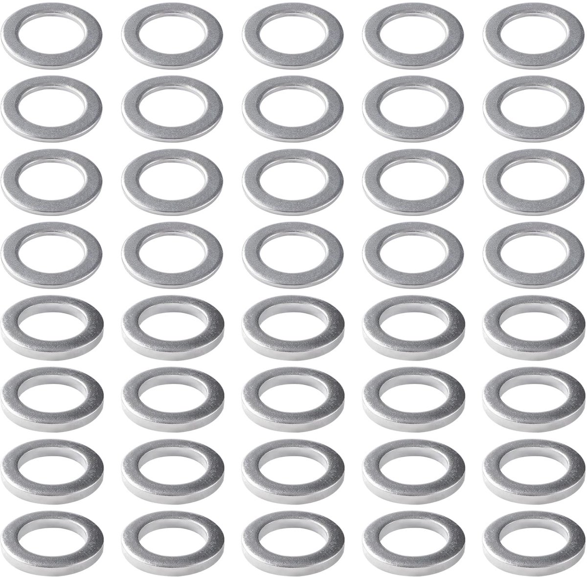40 Stuks 10.2x15x1/2 mm Deurscharnier Montageringen, Sluitringen voor Deurscharnieren, Kamerdeurringen, Deurscharnierring, voor Kamer Deur Scharnieren, Koolstofstaal