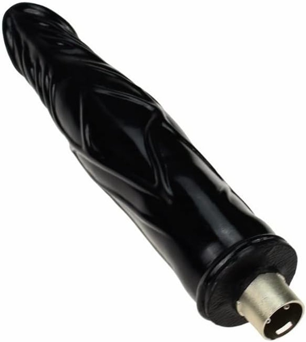 Dildo 17 cm - TPU/TPE - 3XLR aansluiting - Geschikt voor Auxfun Basic - SnelShoppen
