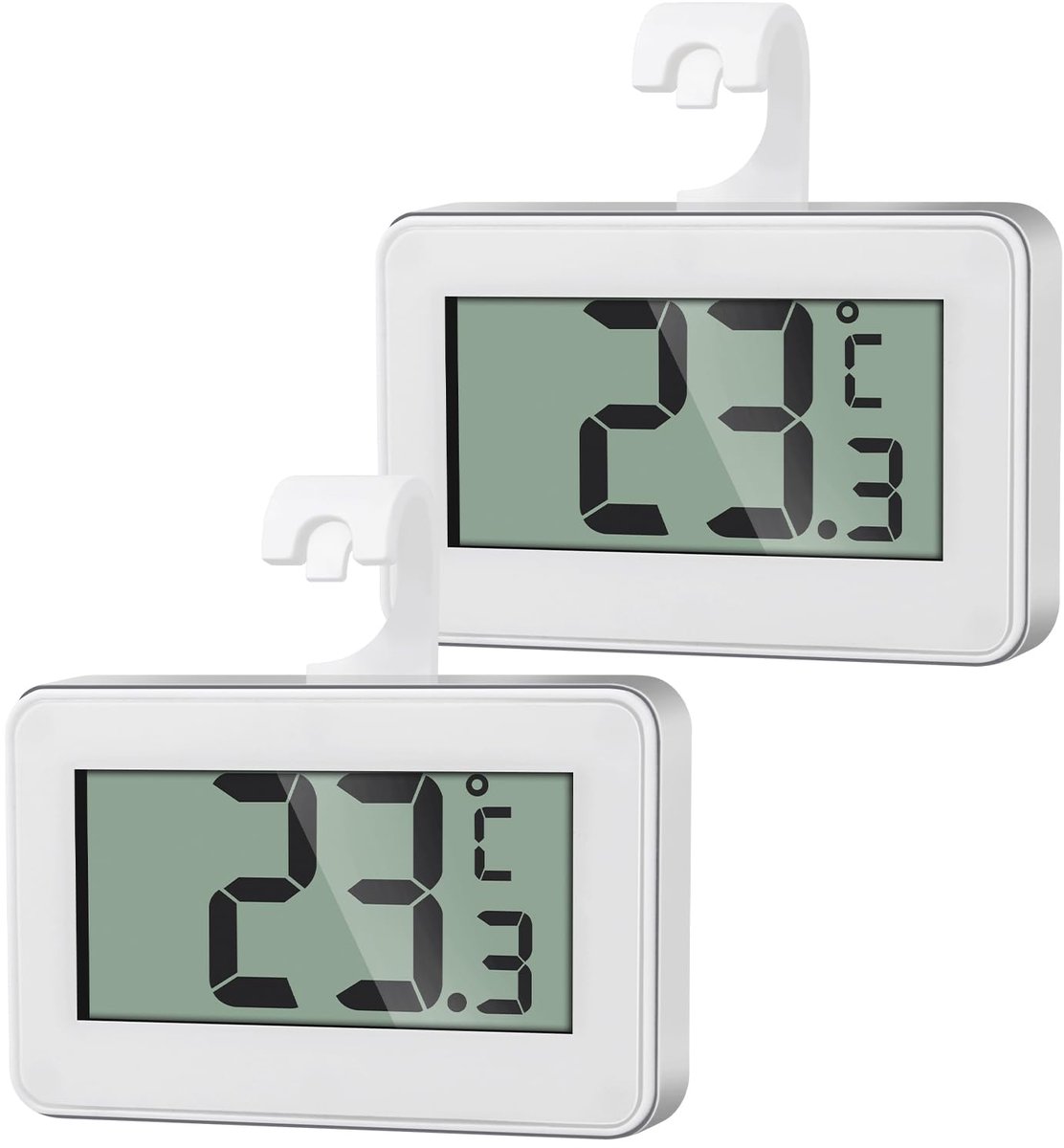 Koelkastthermometer digitaal - aquariumthermometer - mini-formaat - nauwkeurige temperatuurmeting - SnelShoppen