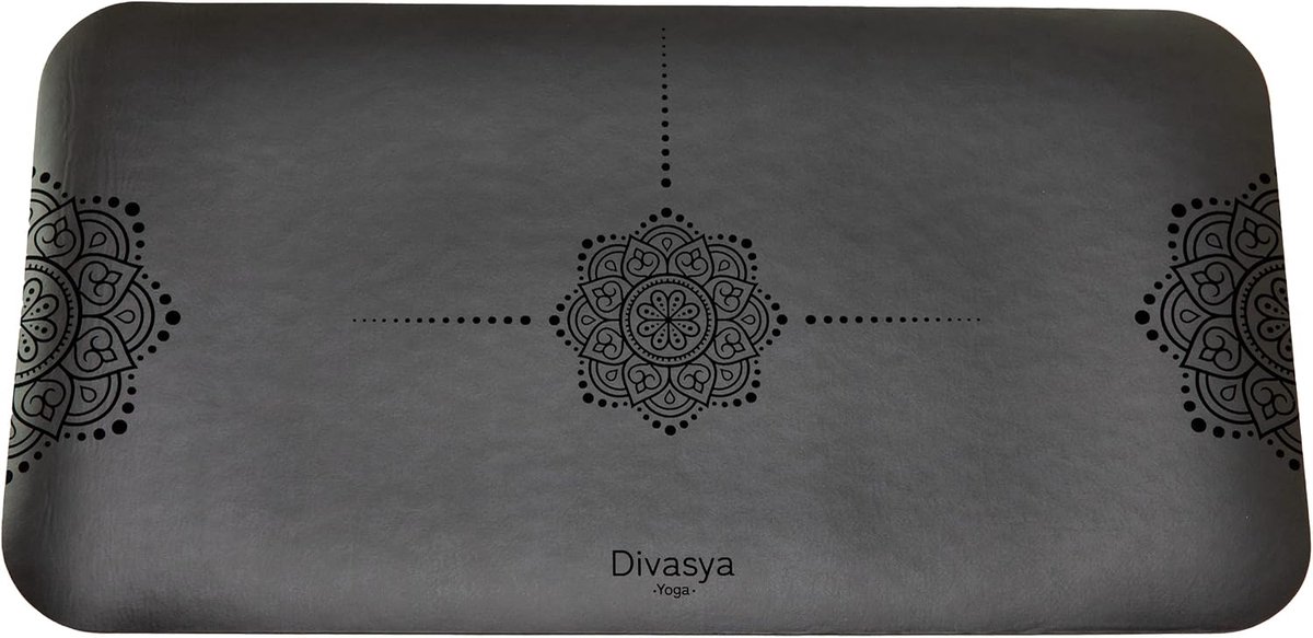 Kniepad: Yoga kussen, kniebeschermer, yoga kniekussen (64 x 33 cm), sterk dempend natuurlijk rubber en antislip professionele grip oppervlak. Ook voor elleboog/pols/hoofdstandaard