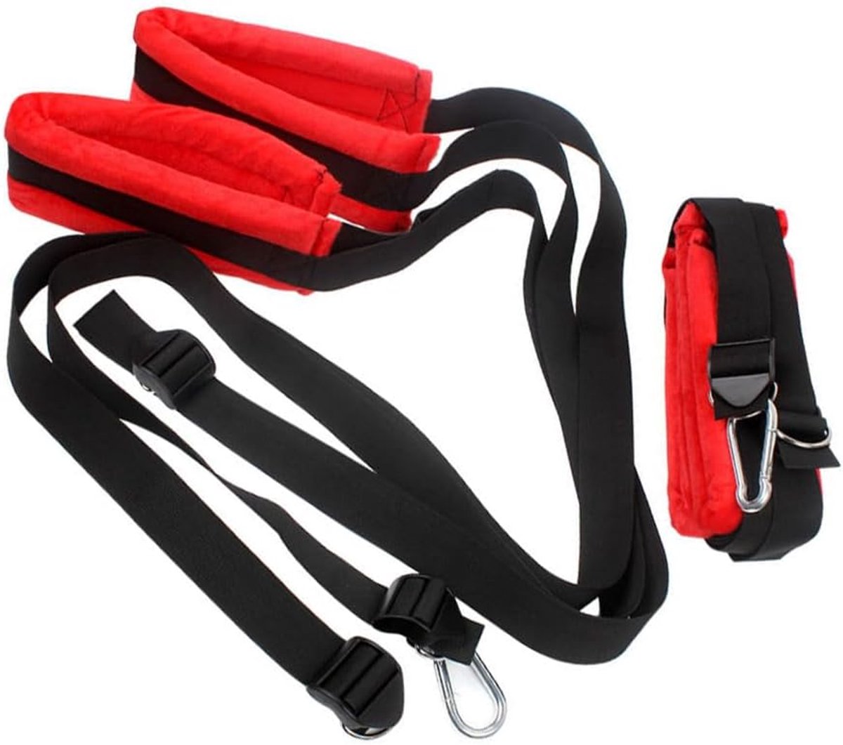 Suspension sex swing - verstelbaar - comfortabel materiaal - voor avontuurlijke momenten - SnelShoppen
