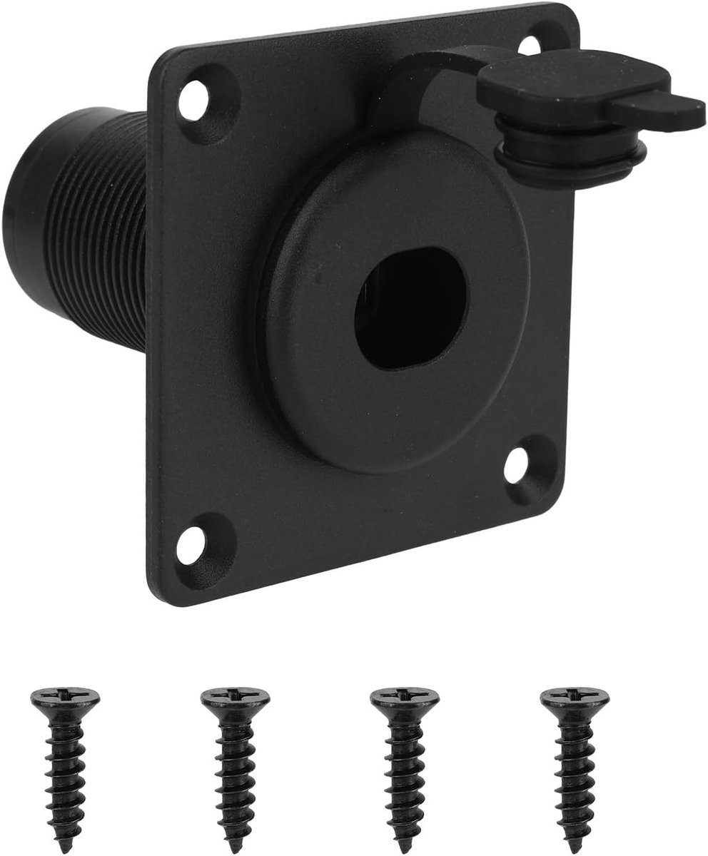 Doorvoerwandcontactdoos voor Starlink Gen3, RJ45 CAT6 Ethernet Female-to-Female IP68 Waterdicht Paneelconnector Geschikt voor Campers Boten Bestelwagens Caravans en Accubakken