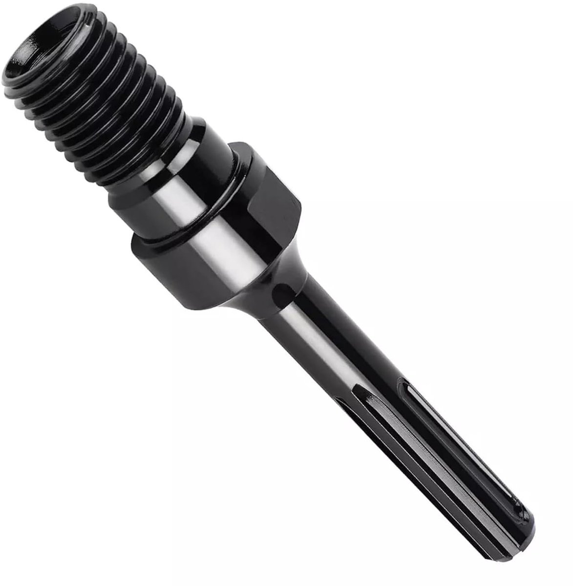 Adapter 1 1/4 inch naar SDS-max voor kernboorkroon, diamantboorkroon, SDS MAX-adapter voor elektrische hamer, totale lengte 190 mm, kernverlenging
