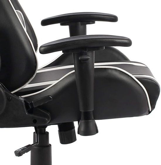Gaming Stoel - Computerstoel Bureau Stoel - Comfortabel Gamen - Ergonomisch Ontwerp - Hoogte Verstelbaar - Wit — afbeelding 2