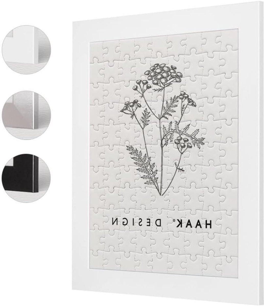 Puzzellijst - Fotolijst Puzzel - Puzzels Inlijsten - Speciaal voor Puzzels - 61 X 915 cm - Wit Mat