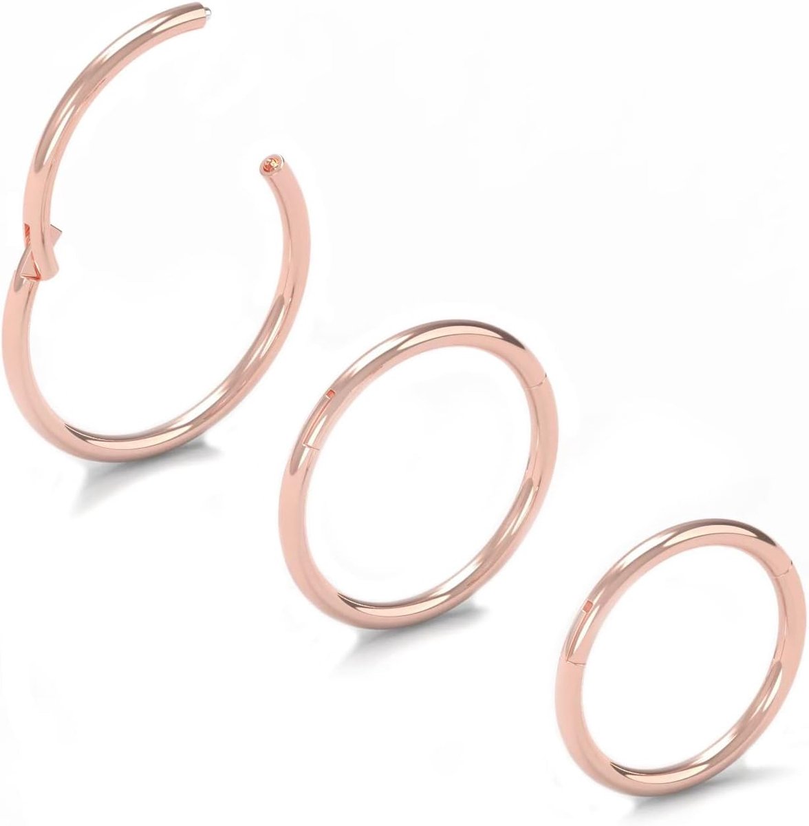 316L chirurgisch staal glitter microdermale piercing ankertopjes