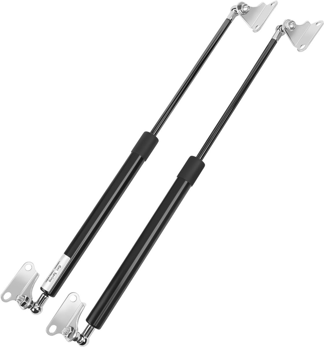 500 mm 450N/45 KG gasstutten, 2 stuks universele verstelbare liftsteunveren, gasveer lift ondersteuning schok met montagekit voor zwaar Ottomaans bed zwaar deksel vloer luik deur Bin opslag