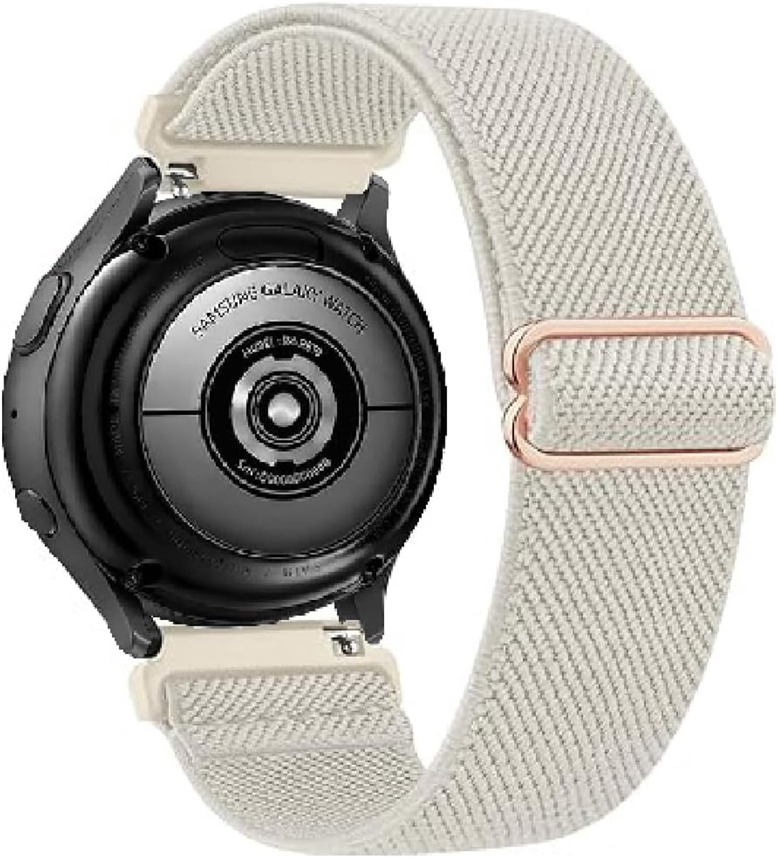 SnelShoppen - Elastische Nylon Vervangende Band voor Amazfit GTS 4/4 Mini/3/2/2e/2 Mini/GTR Mini/GTR 42mm - 20mm Vervangende Horlogeband - Geschikt vo