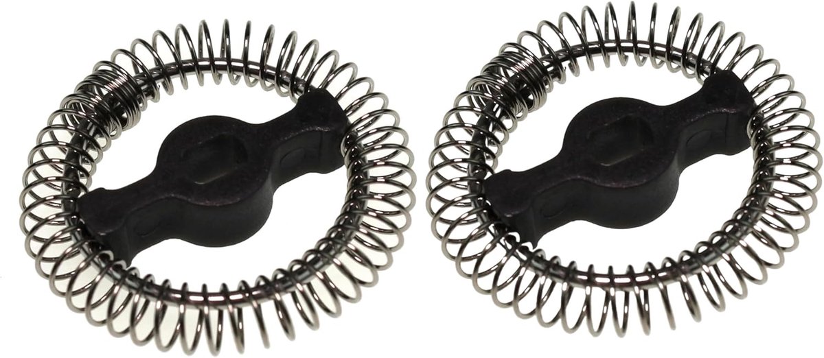 Whisk voor melkopschuimer - 2x vervangingsonderdeel - zwarte kleur - perfect passend - ShopVlot