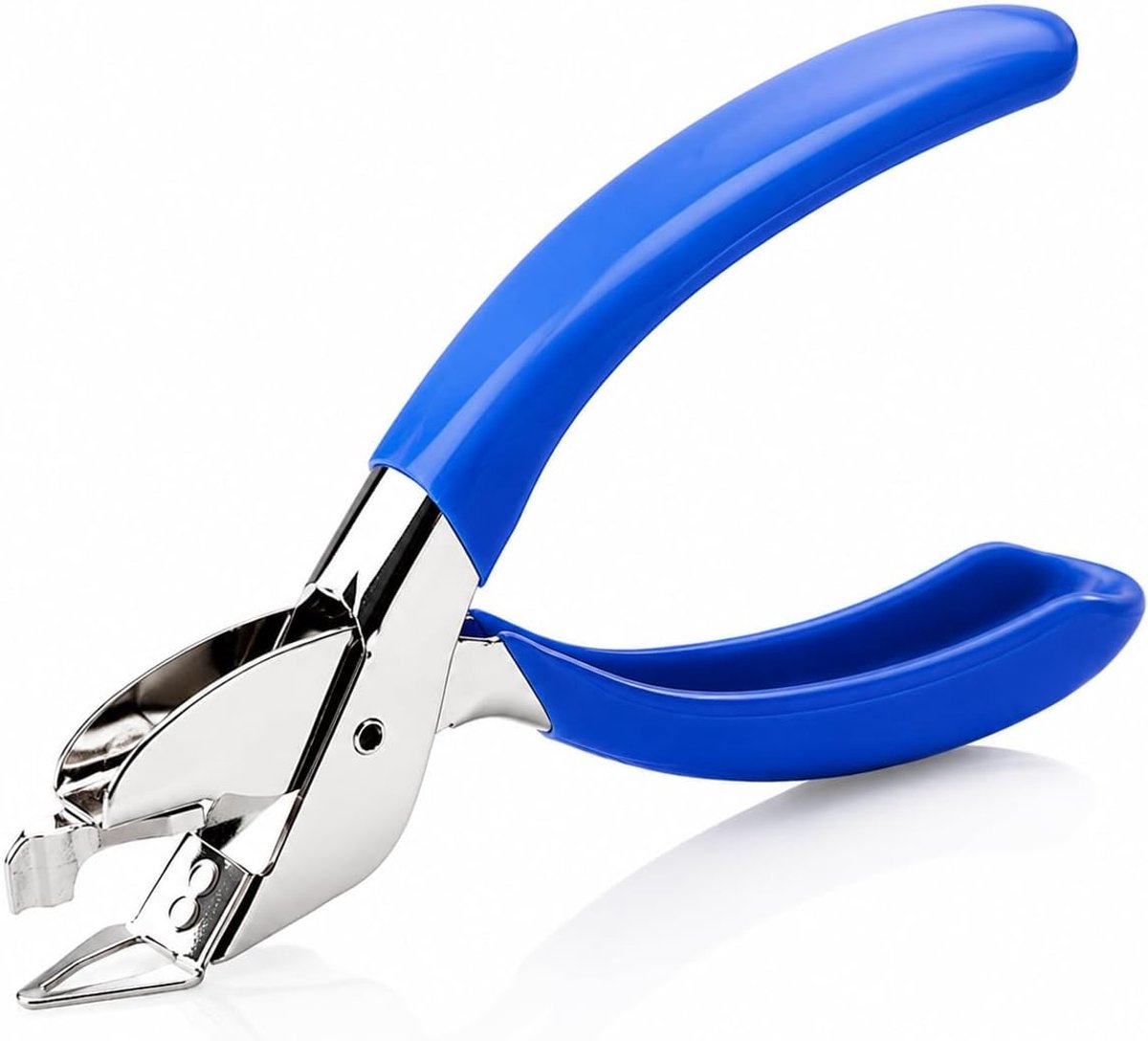 Nietjesverwijderaar - metaal - ergonomische rubberen handgreep - veilig verwijderen van nietjes - ShopVlot