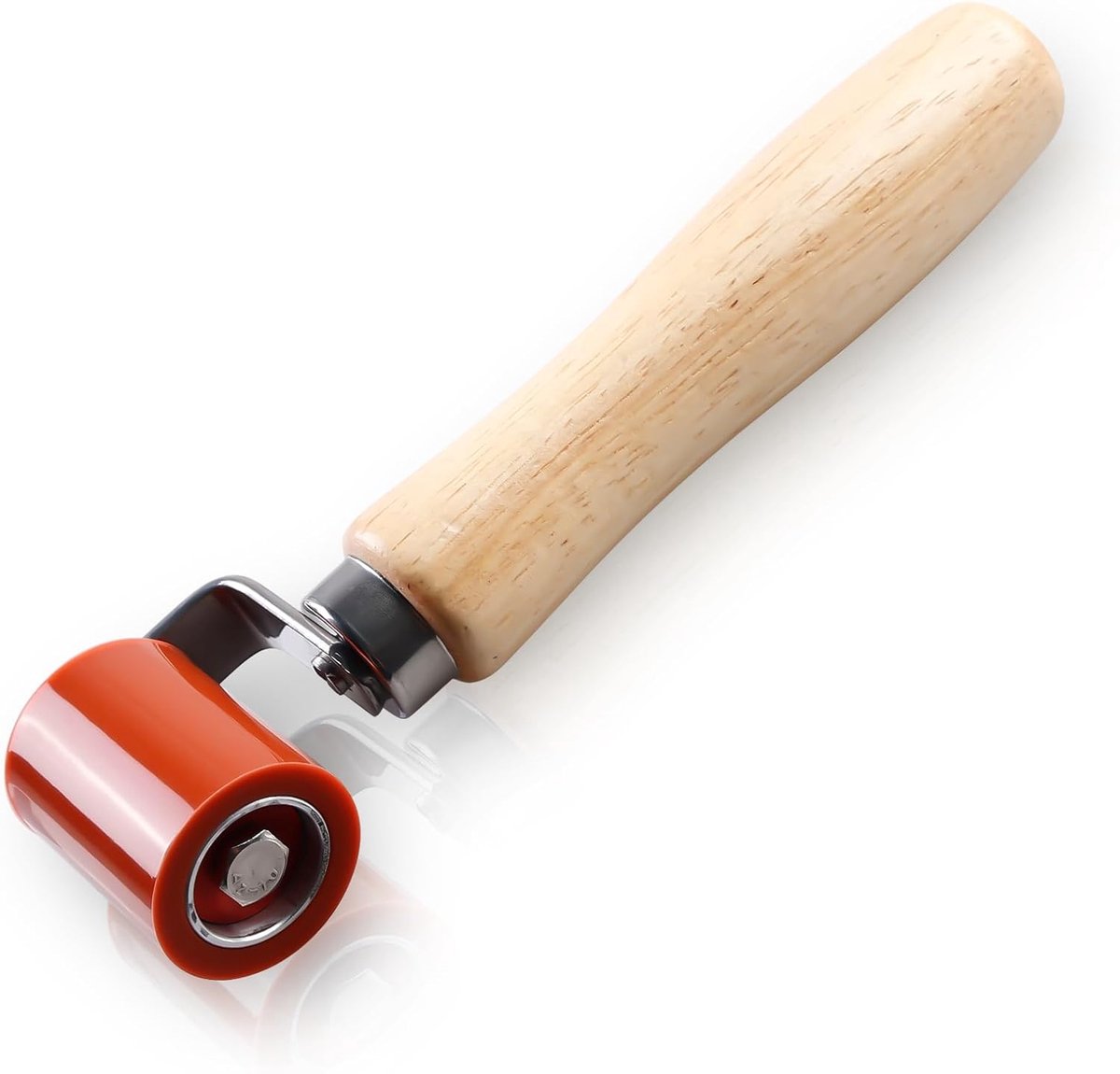 Silicone drukroller 40mm - hittebestendig rubber - gelijkmatige drukverdeling - ideaal voor PVC zeilen afwerking - ShopVlot