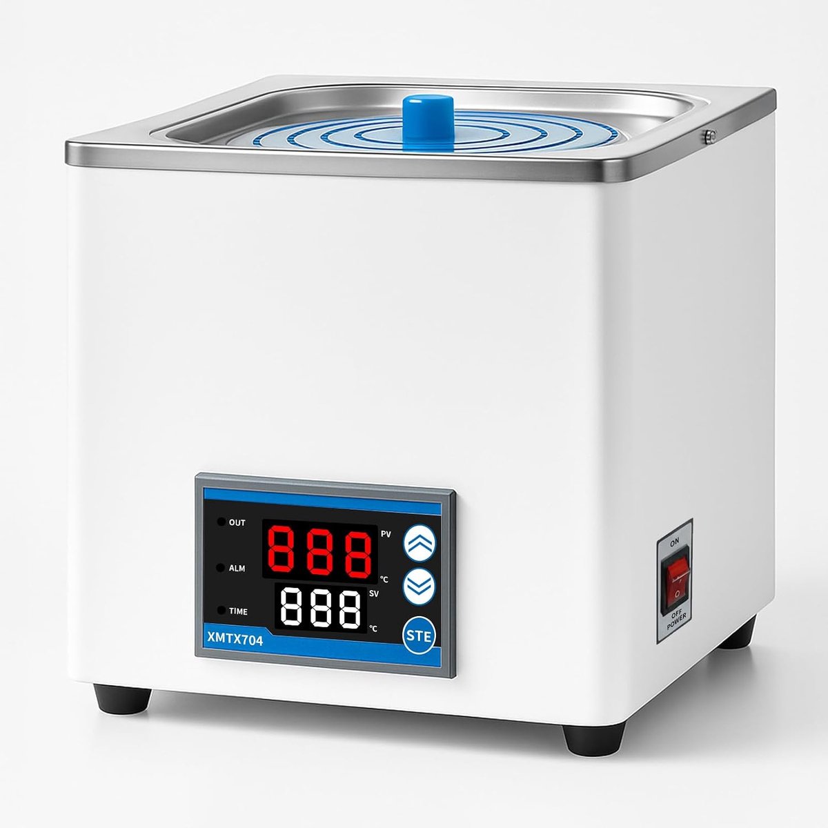 Laboratorium waterbad 300 W - roestvrijstalen binnencontainer - automatische droogbescherming - veilig gebruik - ShopVlot