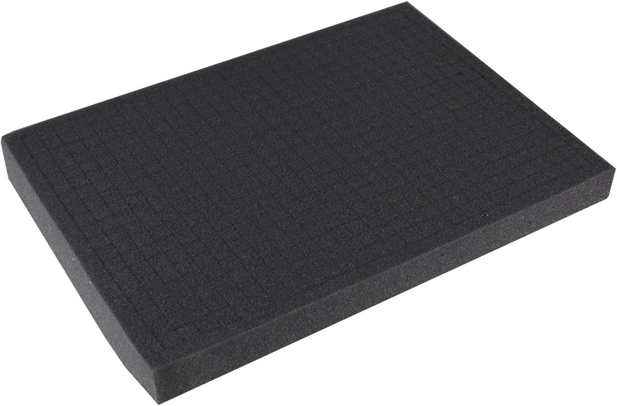 Grid Foam Cube 440 x 315 mm - Perforated Schuim - Diverse Hoogtes - Veilig Transporteren van Miniaturen - ShopVlot