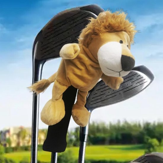 Golfclubhoes No.1 Wood - Pluche Dierenontwerp - Bescherming tegen Krassen - Speels en Persoonlijk - ShopVlot — afbeelding 4
