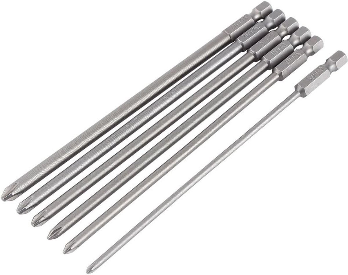 Schroevendraaier Bits Set 6-Delig - S2 Staal - Magnetisch - Voor precisie schroefwerk - ShopVlot
