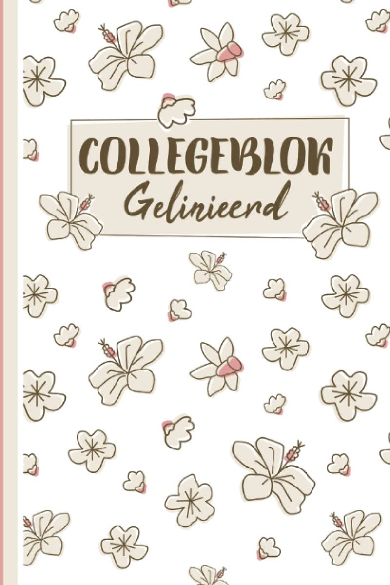 Collegeblok 15 x 22 cm - gelinieerd schrijfpapier - 120 vellen - ideaal voor school - ShopVlot