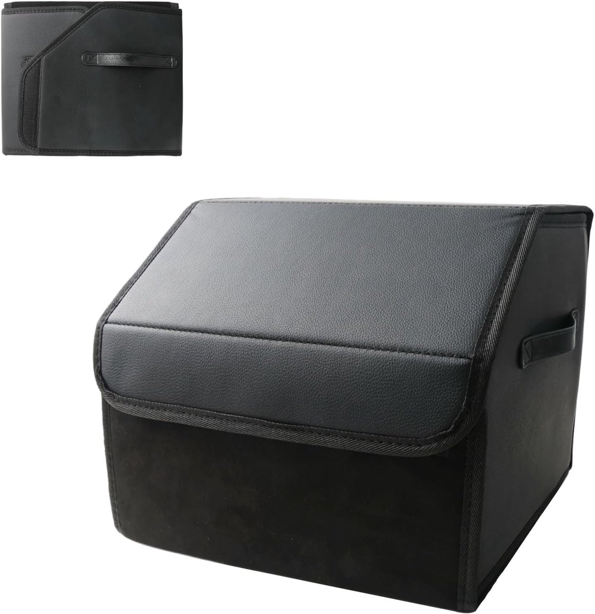 Auto Organizer Opbergbox - Vouwbaar Leder - Multifunctionele Opbergtas - Houd je auto opgeruimd - ShopVlot