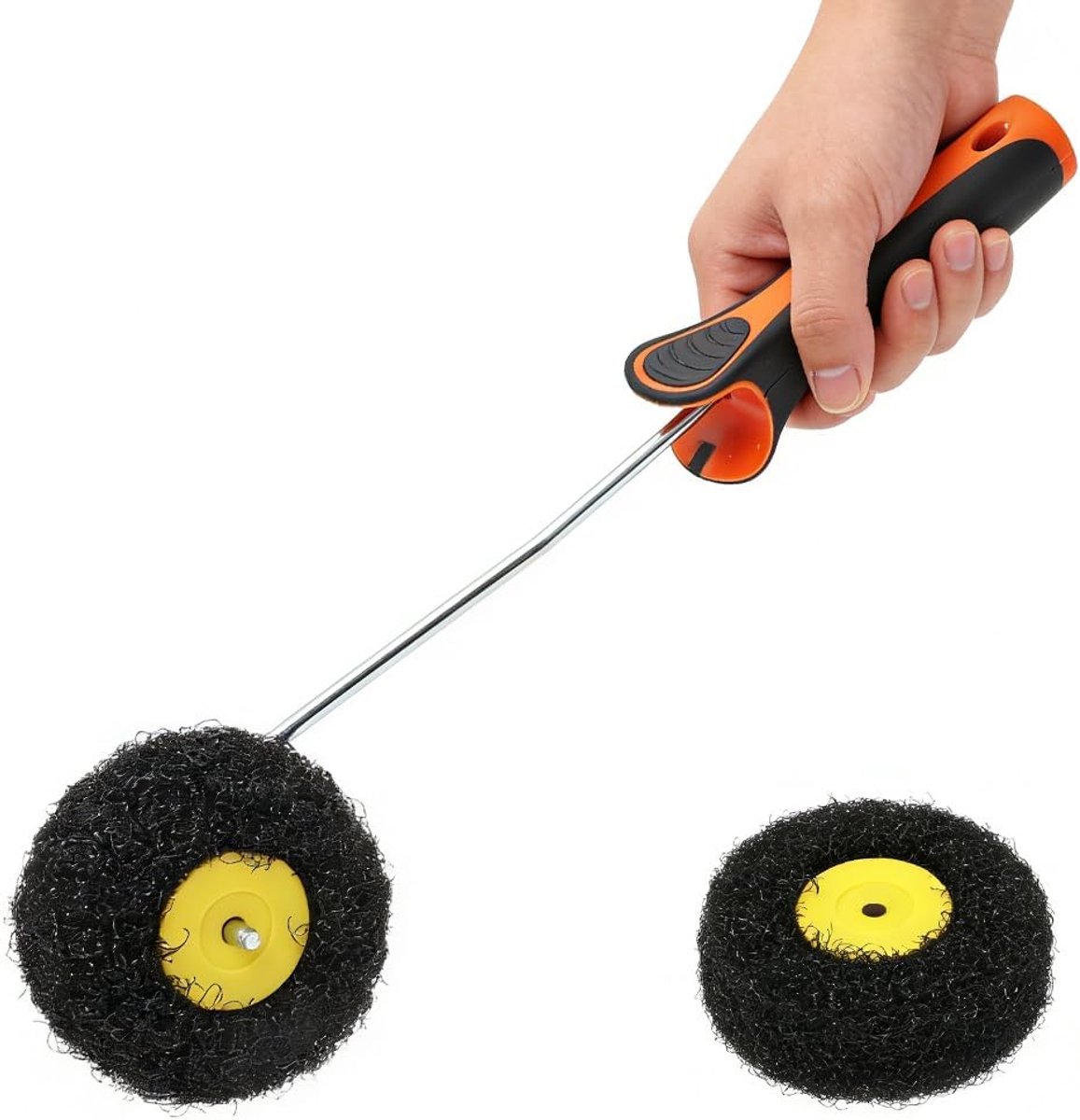 Spatula roller 38 cm - nylon - voor gelijkmatige applicatie van plamuur - ShopVlot
