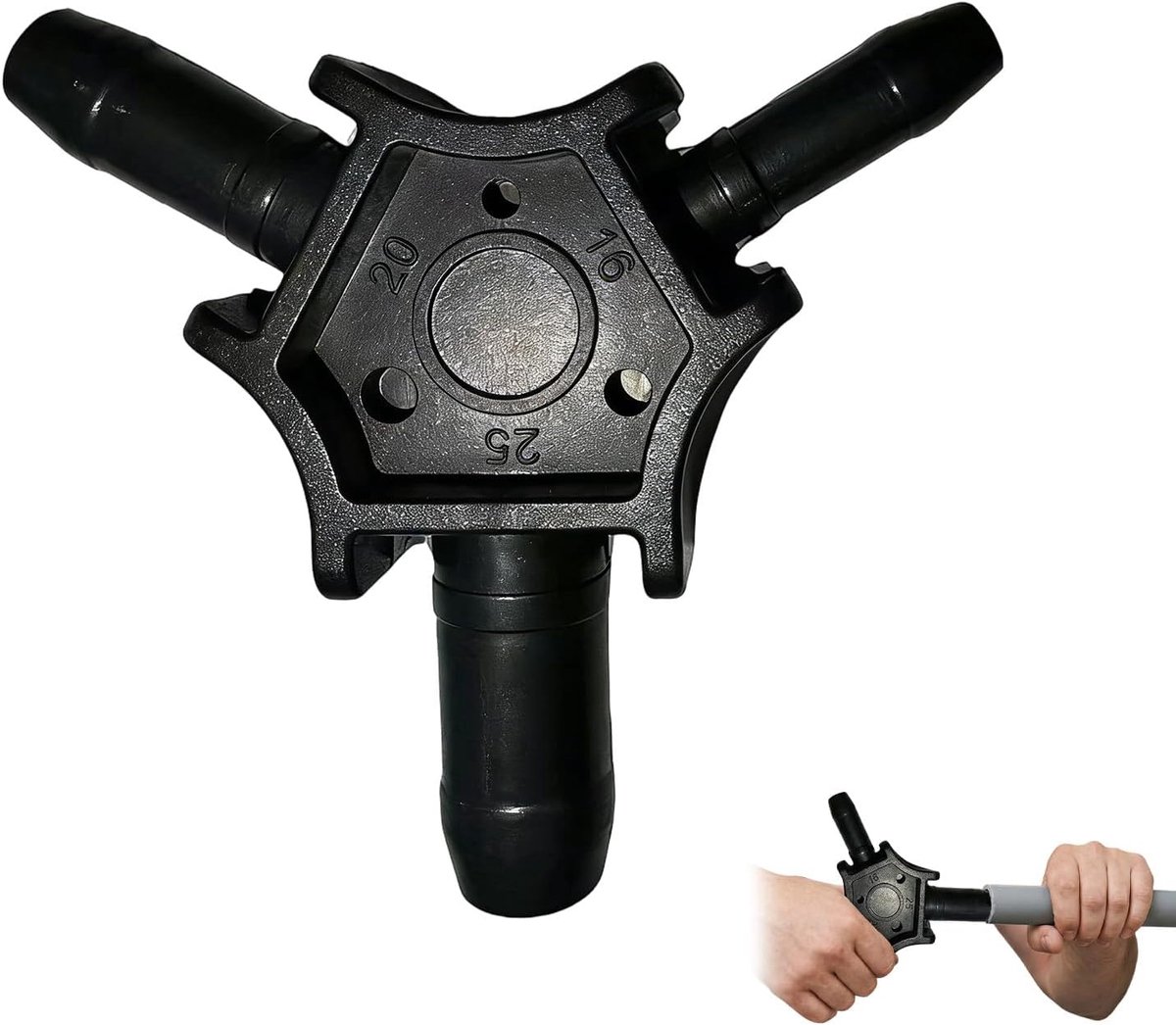 Multi Calibrator Deburrer - Precisie tool voor buisdia 16-20-25mm - Geschikt voor kunststof en aluminium composiet - ShopVlot