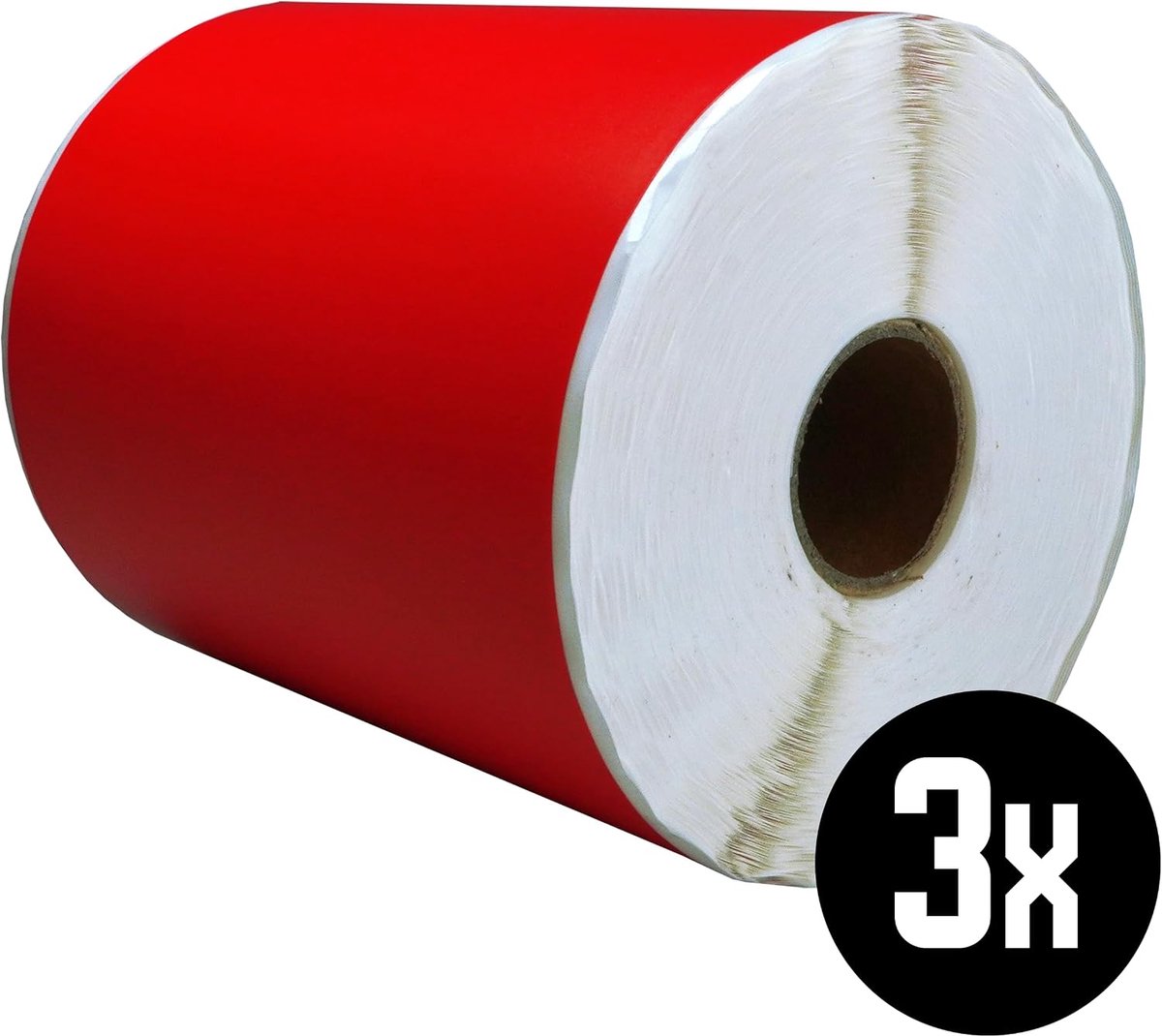 Zebra Etiketten 102x152mm - Rood - Permanent - Geschikt voor verzendlabels - SnelShoppen