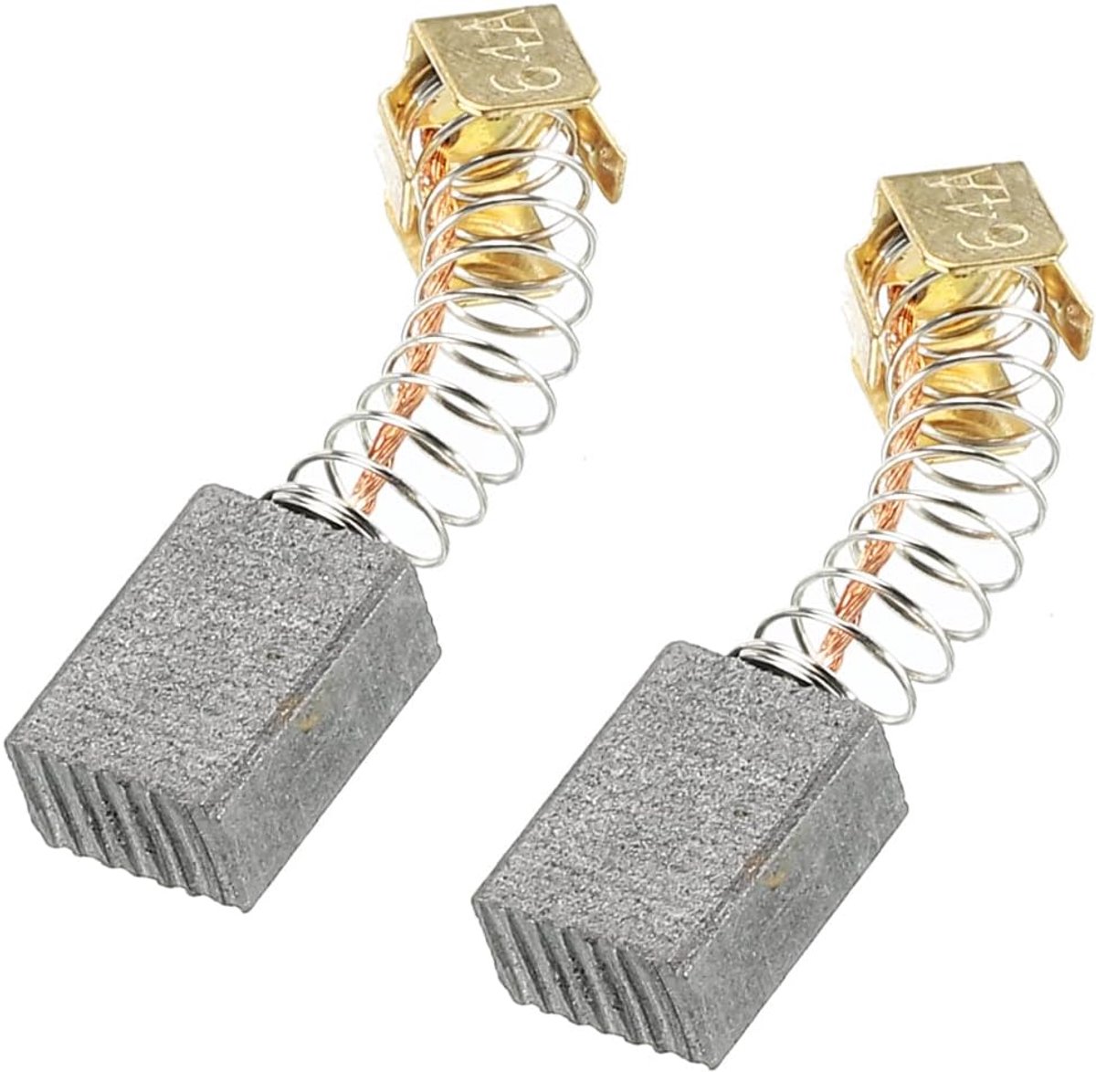 Koolborstels 12x8x5mm voor Elektrische Motoren Power Tool Haakse Slijper Tafelzaag Reserveonderdeel Reparatie, 2 Pack