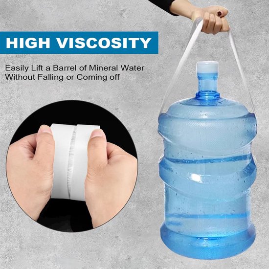 Wit, extra sterk, pantserband, waterdicht, 36 mm x 50 m, waterdichte tape, isolatietape, weefselband, met de hand te scheuren, voor repareren, bevestigen, outdoor, versterken — afbeelding 3