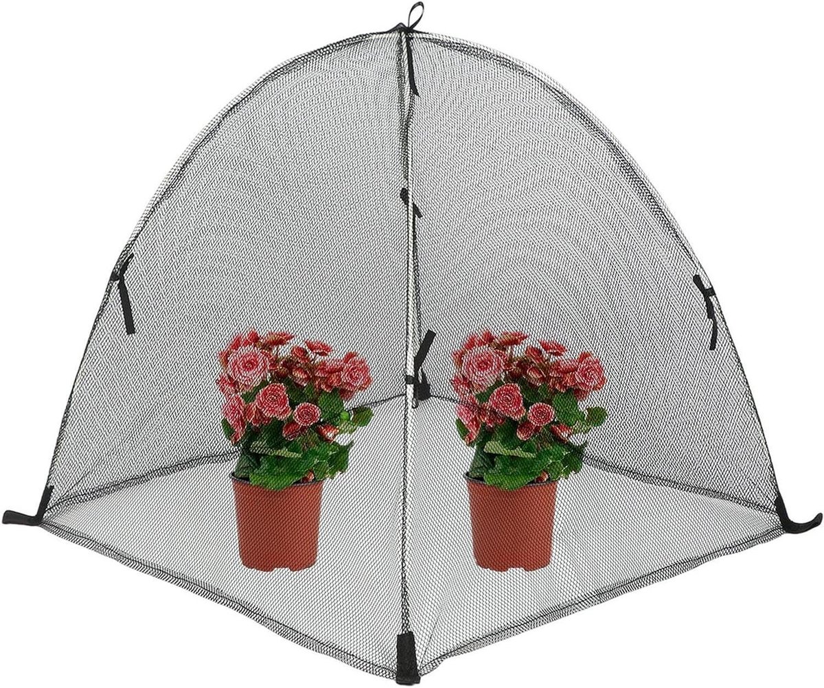 Moestuin Groentetent - Beschermhoes Planten - Planten Beschermen - UV-bestendig Ademend - 60x60x60 cm - A