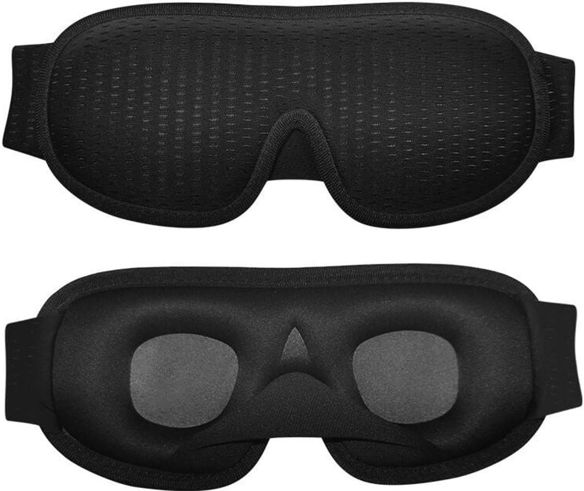 Slaapmasker 3D - Geheugenfoam - 100% Blackout - Ideaal voor reizen - SnelShoppen