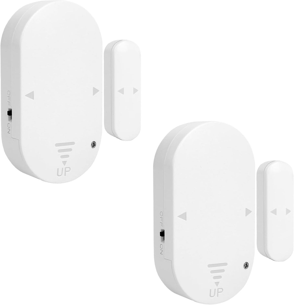 Deuralarm met sirene 130 dB - trillingssensor glas - alarm voor ramen en deuren - verhoogt veiligheid - SnelShoppen