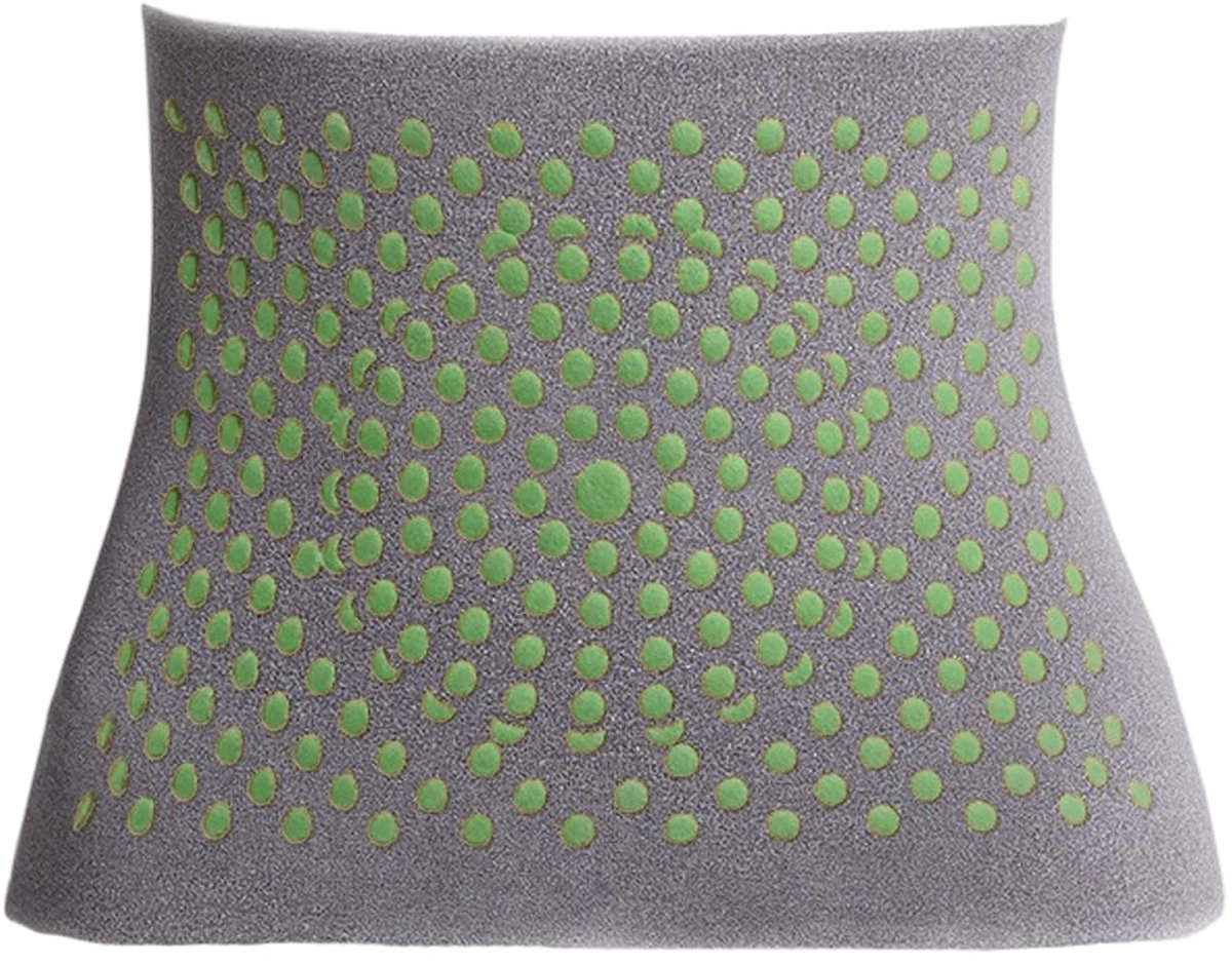 Rugwarmer, taillewarmer, nierwarmer, thermo niergordel, buikbanden, beschermer, gordel, buikwarmer, warmtebescherming voor dames, heren en kinderen (grijs)