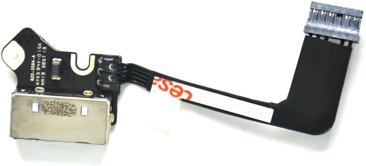 Compatibel met Magsafe DC-in Power Jack Board 820-3584-A, compatibel met MacBook Pro 13" A1502 Retina (eind 2013-Early 2015)
