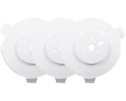 Wandmontage voor TP Link Deco M9 Plus Mesh-systeem voor het hele huis Stevige beugelhouder Ruimtebesparende TP Link-routerhouder Plug-in zonder rommelige draden of schroeven (3 stuks)