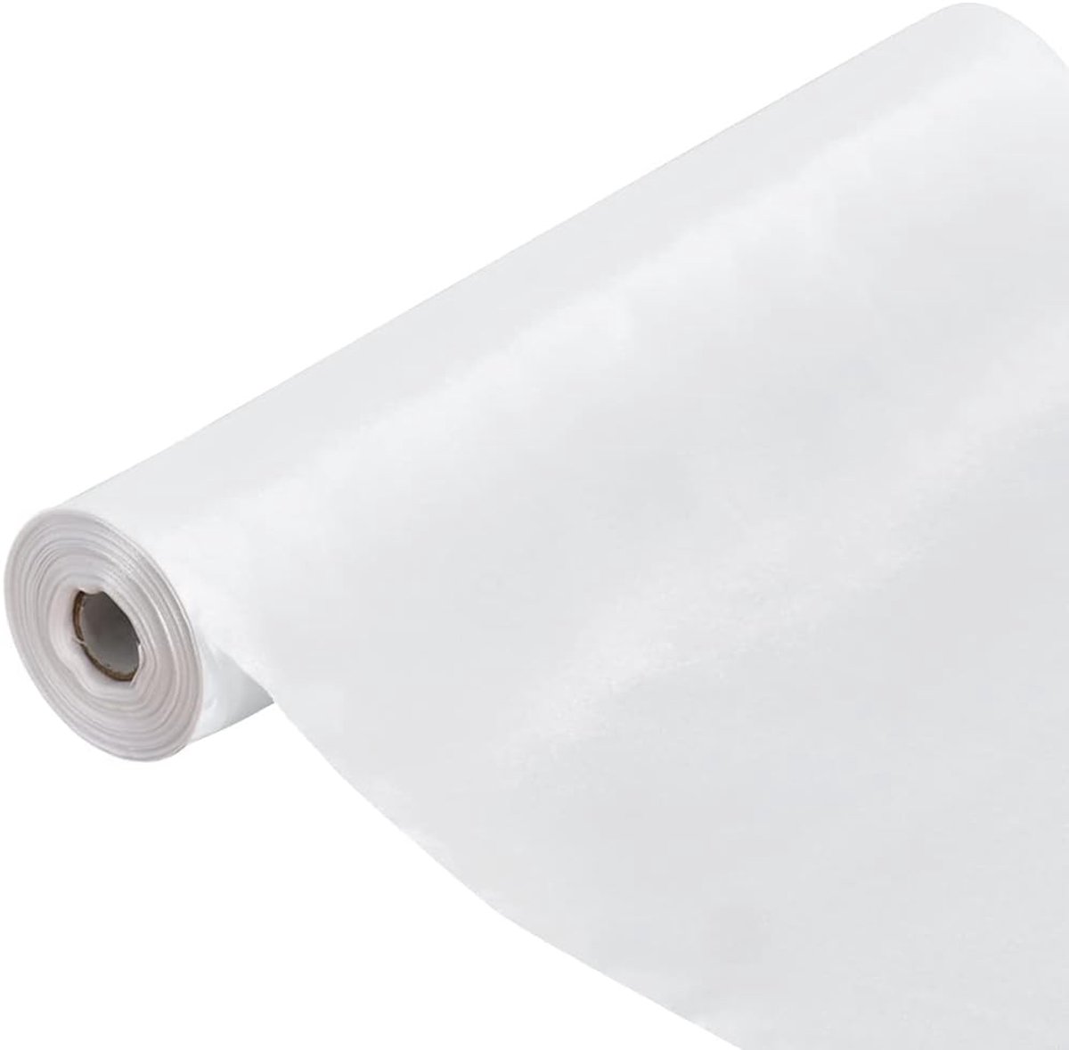 Breed satijnen lint - voor cadeauverpakking Kerstboom Halloween Thanksgiving Bruiloft Auto Stoel Pageant Linten Grote Opening Festival Feest Decor - Witte Lint - 25,4 cm x 10,06 meter