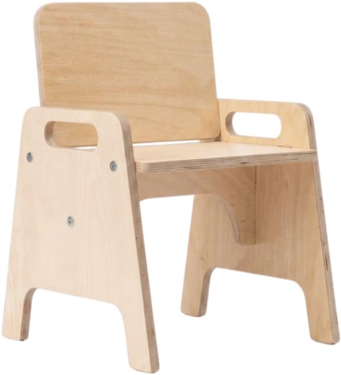 Houten kinderstoel naturel