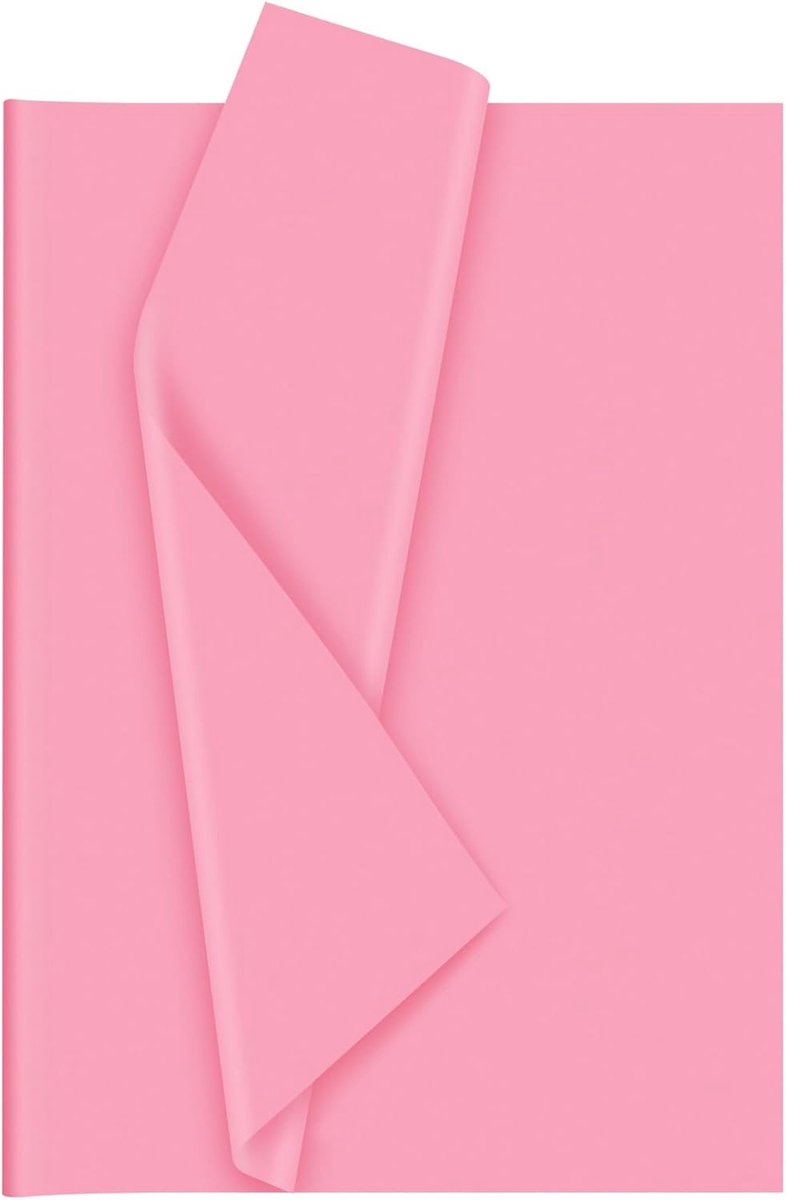 Roze zijdepapier voor geschenkzakjes 60 vellen zijdepapier bulk 51x37cm Kerst zijdepapier voor inpakken verpakkingspapier voor vulmateriaal bloemen geburtsta bruiloft decoratie