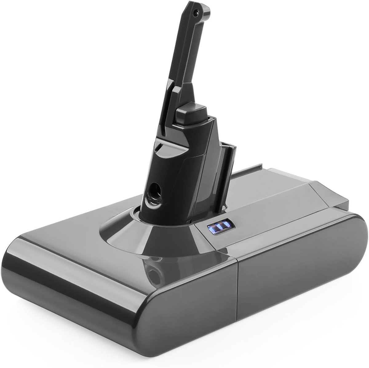 Verbeterde 6000mAh V8 Batterij Vervanging Compatibel met Dyson Animal Batterij Vervanging V8 Absolute/Motorhead/Fluffy SV10 Koolstofvezel Stofzuiger