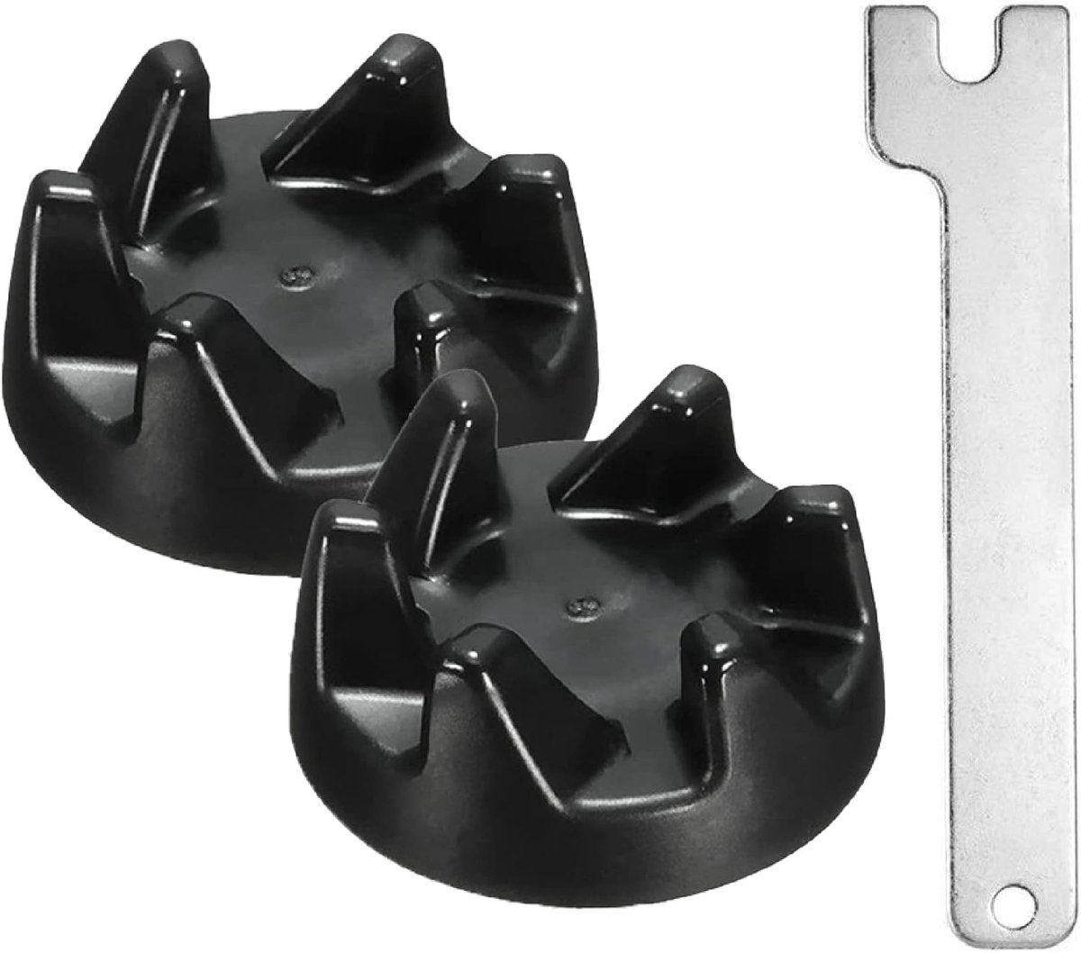 2 stuks koppelingen 9704230, compatibel met Kitchenaid KSB52/KSB5/5KSB52/5KSB5, Kitchenaid losse onderdelen met verwijdergereedschap
