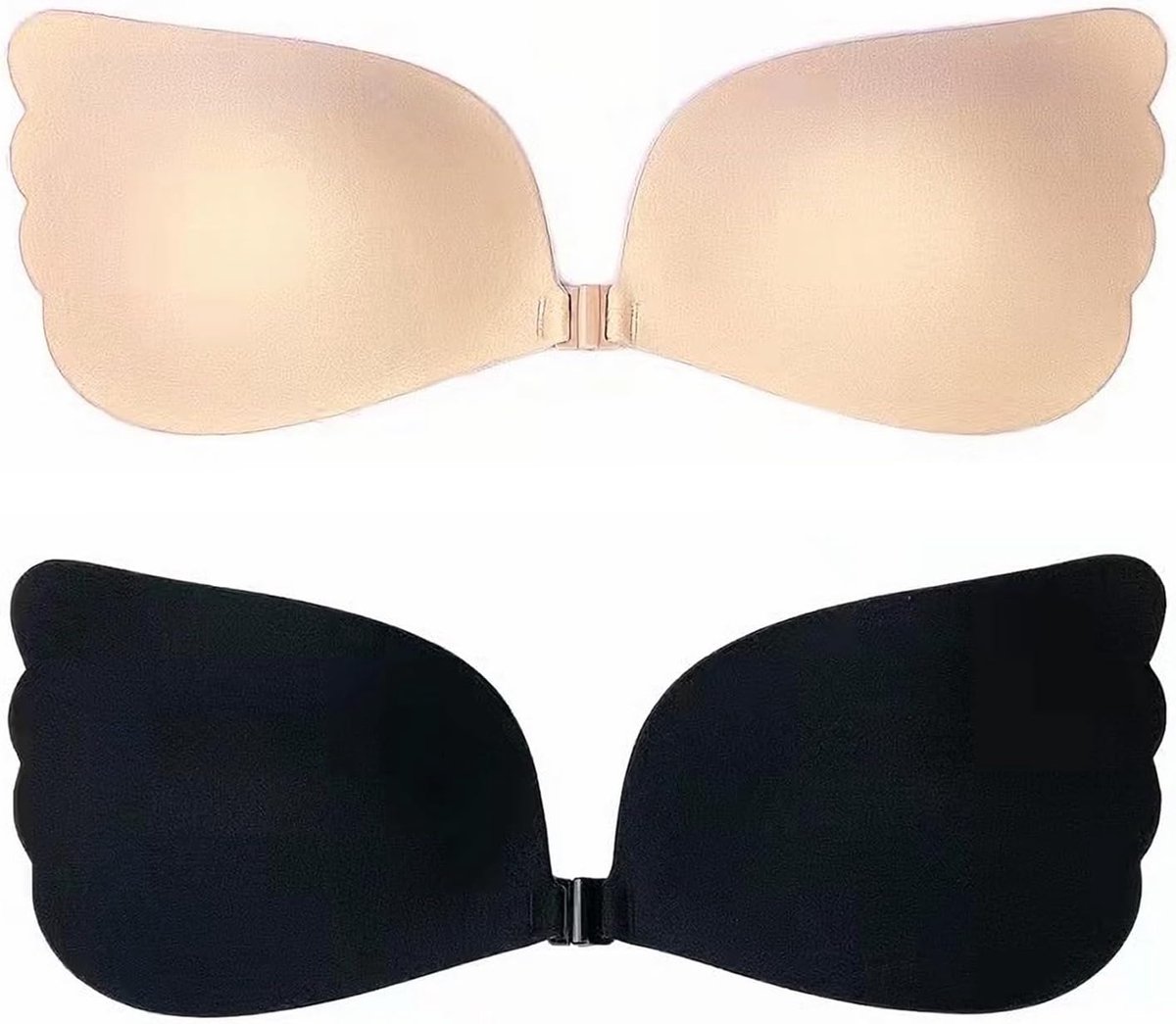 beha, 2 paar, onzichtbare zelfklevende borstkussens, siliconen beha, onzichtbare push-up-stickers, herbruikbaar, voor dames, trouwjurk