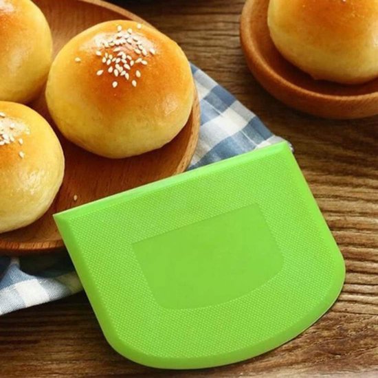 2 stuks - deegschraper - deegschraper - pizzasnijder - bakproducten - verse pasta - accessoires voor de keuken voor het snijden van deeg, cake, noedels / pizza / brood / groente — afbeelding 2