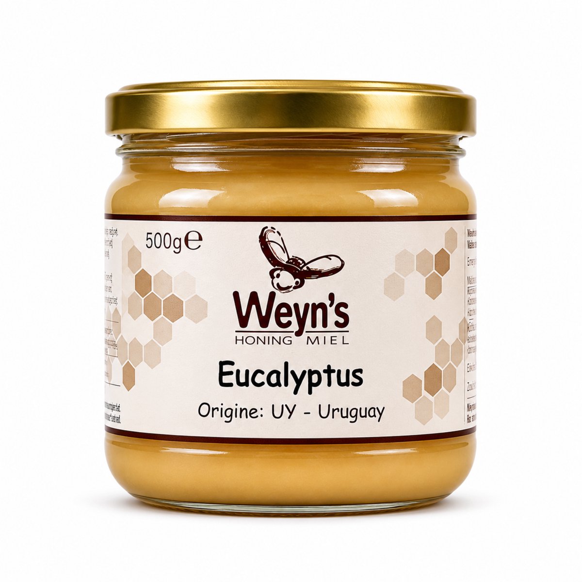 Eucalyptushoning Uruguay - 500g - Weyn's - Honingpot