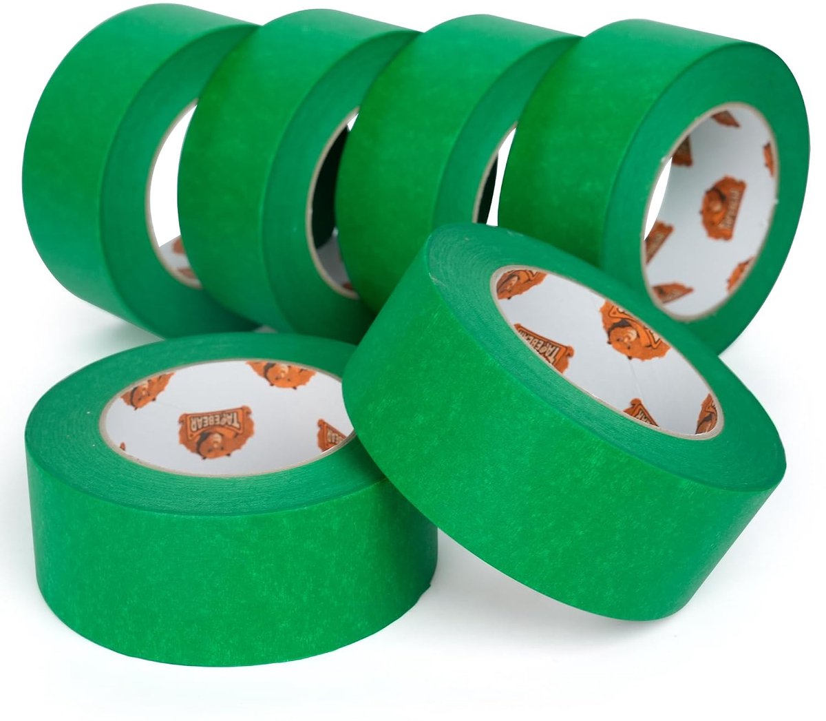 Afplakband groen 48 mm x 55 m - schilderstape - laat geen resten achter - voor scherpe randen - ShopVlot